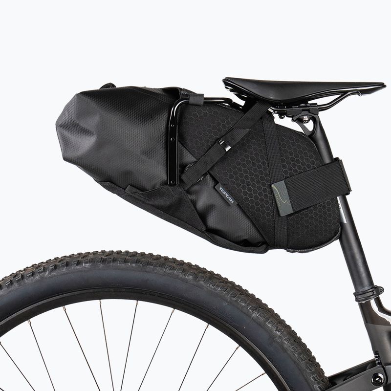 Geantă de bicicletă sub șa Topeak BackLoader X neagră T-TBP-BLX3B 4