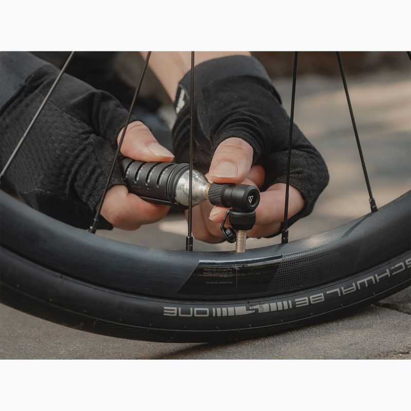 Pompă de bicicletă Topeak Nano L AirBooster black 2