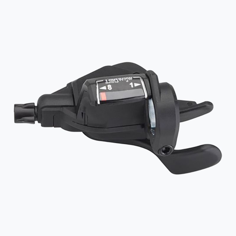 Manete schimbător cu indicator optic dreapta + stânga microSHIFT Mezzo TS39 3x8 Thumb Tap 2