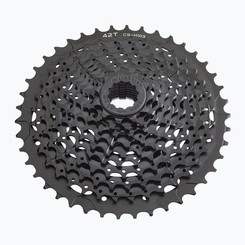 Casetă de bicicletă microSHIFT XLE CS-H103A H-serier 10rânduri 11-42T