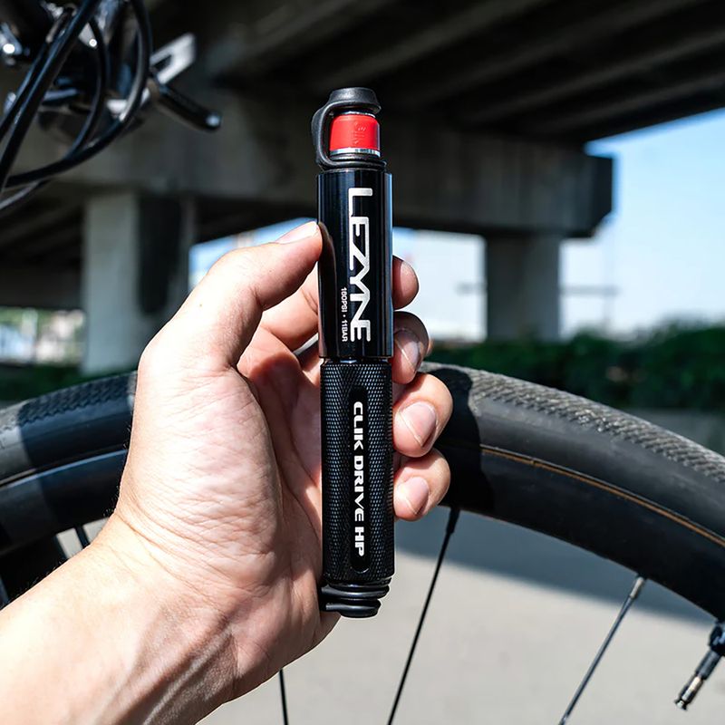 Pompă pentru bicicletă Lezyne Clik Drive HP 160psi black 6