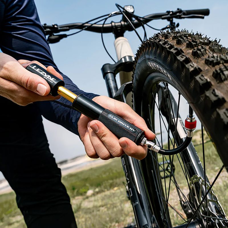 Pompă pentru bicicletă Lezyne Clik Drive HV 90psi black 7