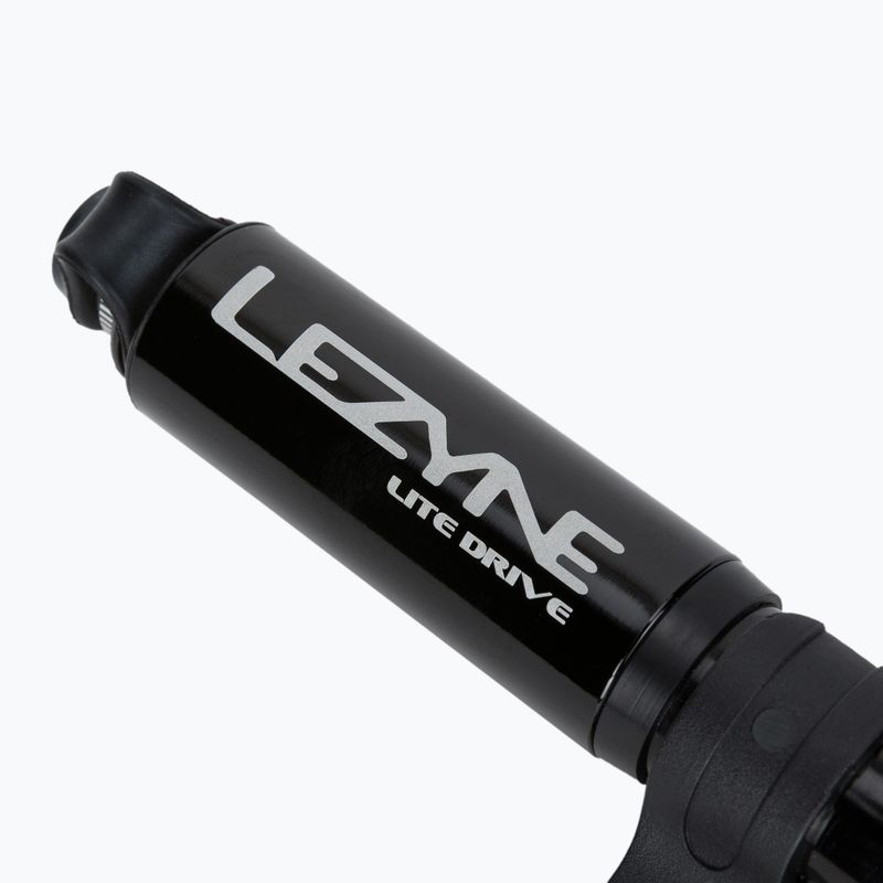 Lezyne Grip Drive HV M Abs Flex presta/schreder 90psi argintiu LZN-1-MP-GRIPHV-V1M06 3