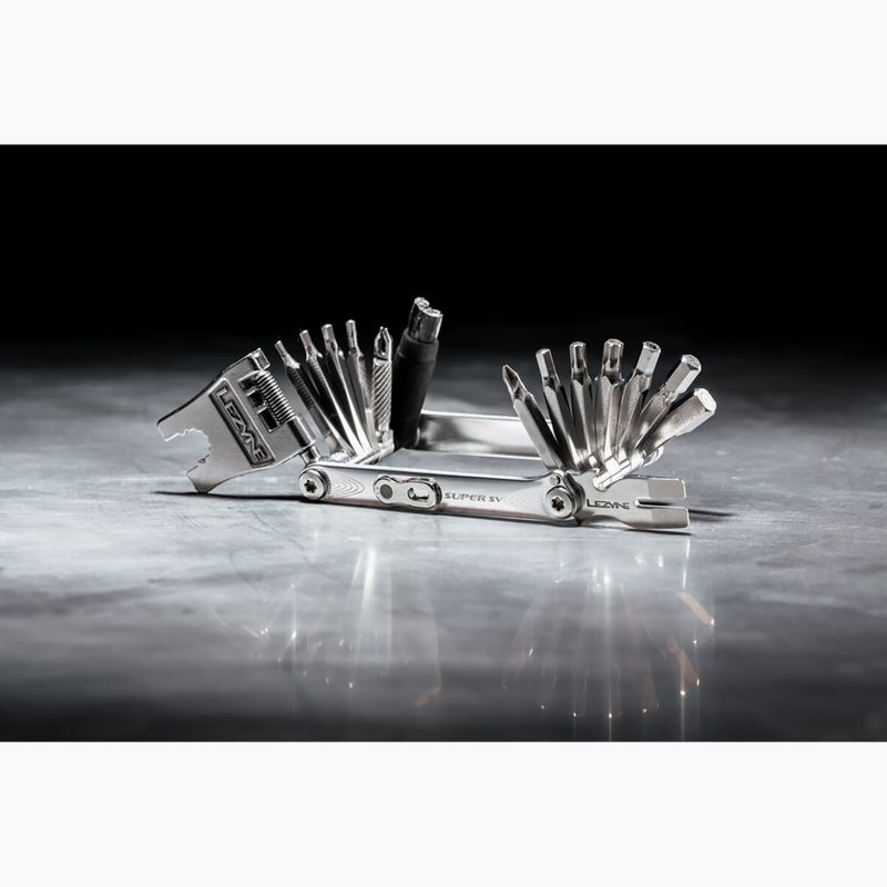 Cheie de bicicletă Lezyne Super SV22 silver 2