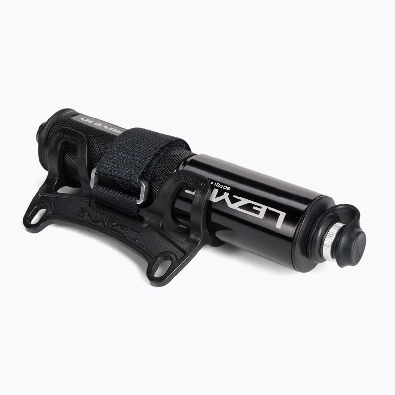 LEZYNE POCKET DRIVE HV ABS FLEX HOSE 90psi lungime scurtă negru LZN-1-MP-PKDRHV-V104