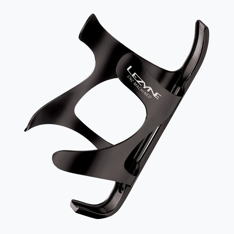 Coș pentru bidon Lezyne CNC AL black/bead blast