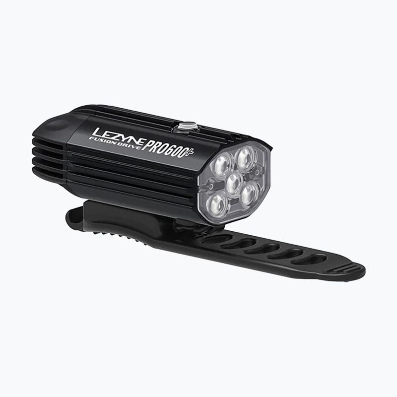 Far de bicicletă față Lezyne Drive Pro 600+ Front satin black 2