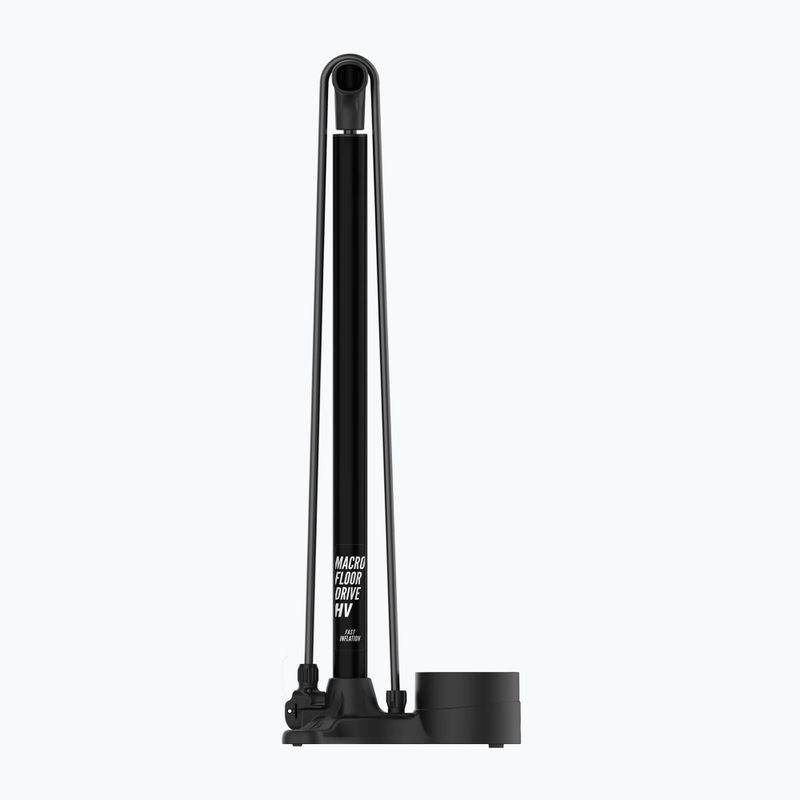 Pompă de bicicletă Lezyne Macro HV Floor Drive DV 100psi flat black 2