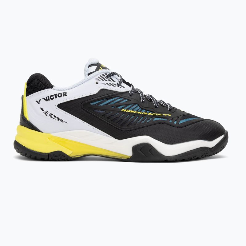 Încălțăminte de badminton pentru bărbați VICTOR A830NitroLite CA anthracite/bright white 2