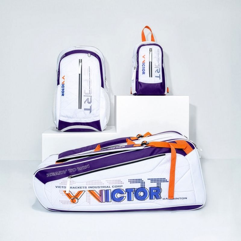 Geantă de badminton VICTOR BR5223 Limited white/purple 2
