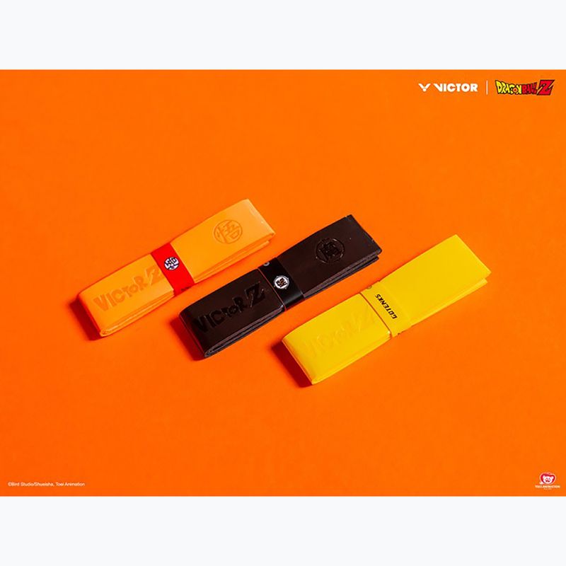 Înveliș pentru rachete de badminton VICTOR Dragon Ball Z Grip dull black 2