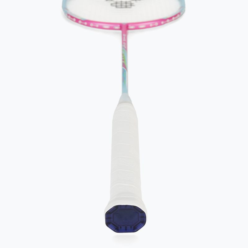 Rachetă de badminton VICTOR DriveX 6SP QM fluorescent rose-red/light blue 3