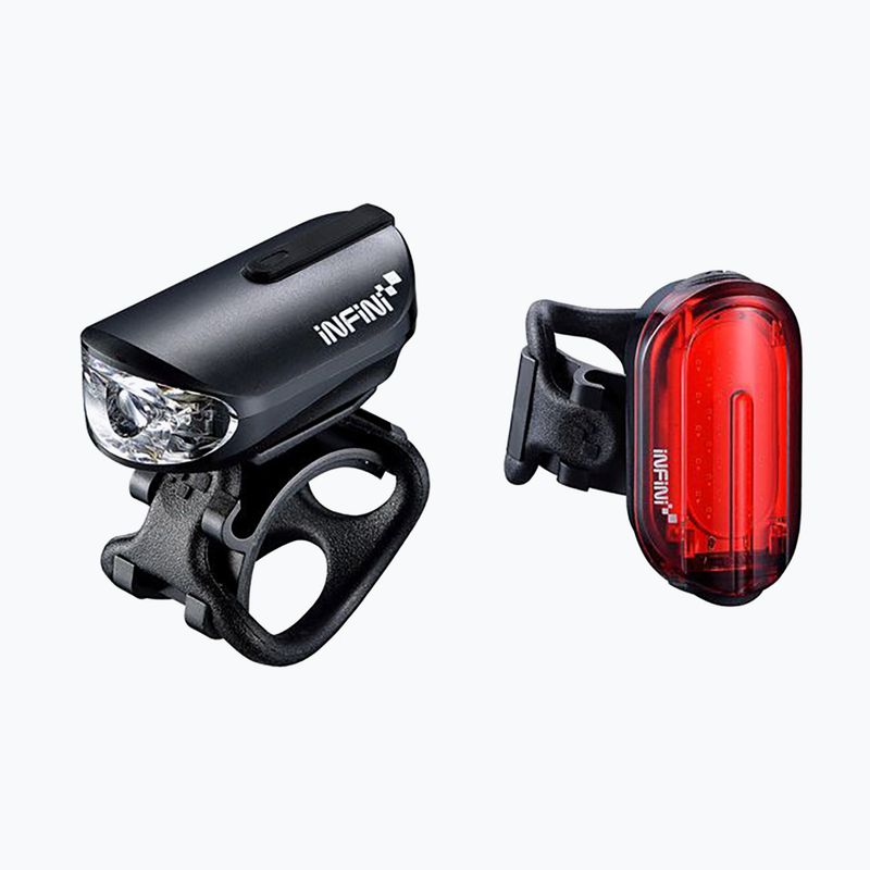 Set de faruri pentru bicicletă INFINI Olley USB set