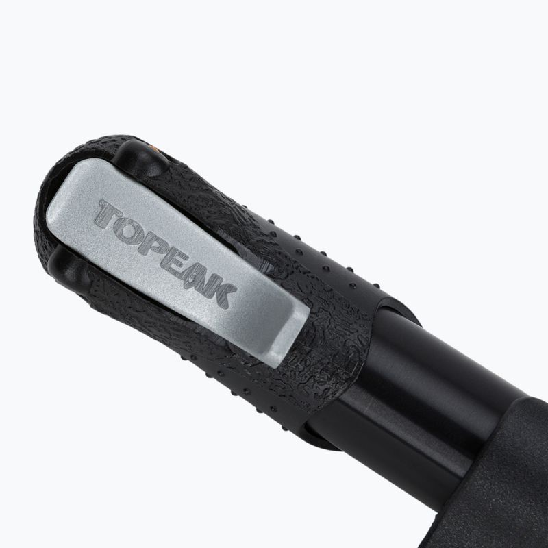 Pompă de bicicletă Topeak Peak DX II negru T-TPD-3B 3