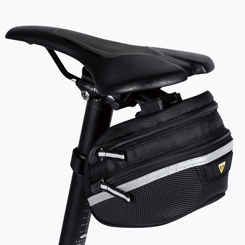 Topeak Wedge Pack Ii W/Fixer geantă de scaun negru T-TC2273B 10