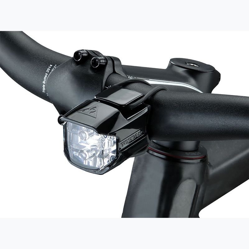 Lampă de bicicletă față Topeak Whitelite Race black 2