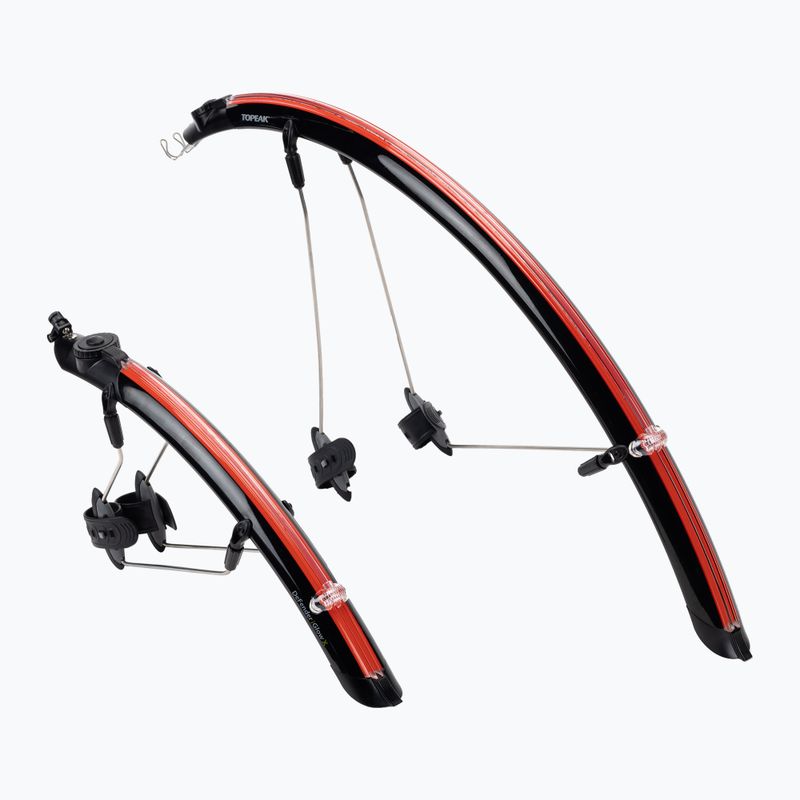 Topeak set de apărători de noroi pentru biciclete Defender Iglow X Set T-TIG-DF02 6