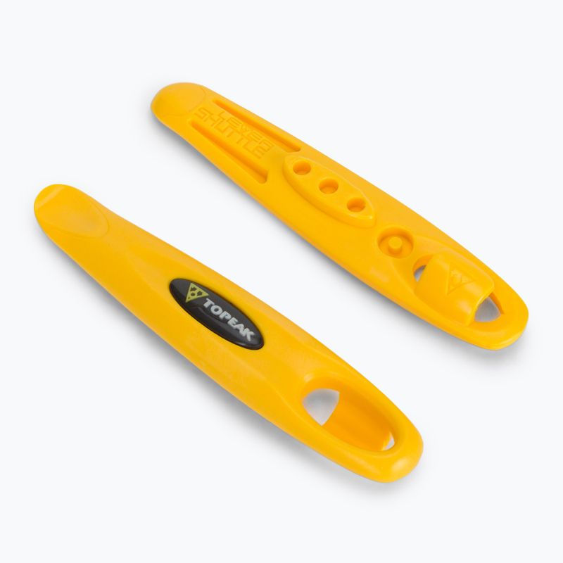 Pompă de bicicletă Topeak Air Booster Race Pod X galben T-TAB-RPX 2