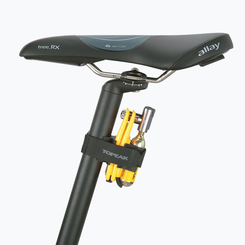 Pompă de bicicletă Topeak Air Booster Race Pod X galben T-TAB-RPX 6
