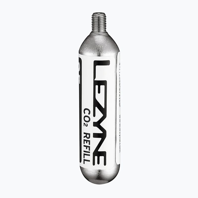 Cartuș de gaz pentru pompa de bicicletă Lezyne Co2 silver