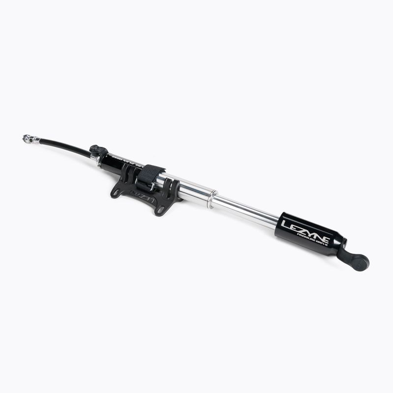 Lezyne Pressure Drive HP S Abs 120psi pompă de bicicletă cu lungime scurtă negru LZN-1-MP-PRSDR-V2S04 2