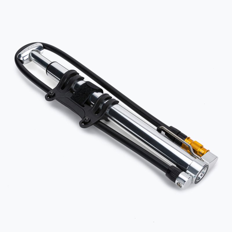 Pompă de mână pentru bicicletă LEZYNE MICRO FLOOR DRIVE HP ABS 160psi argintiu LZN-1-MP-MFDR-V2HP