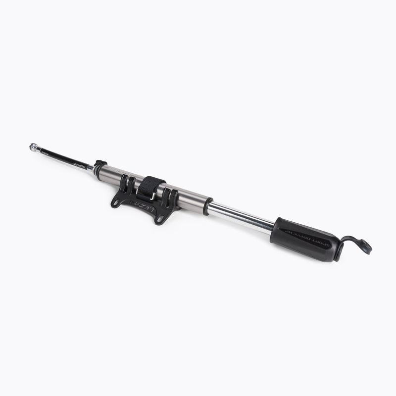 Pompă de bicicletă Lezyne Sport Drive HP S 120psi cu tub scurt, gri LZN-1-MP-SPDHP-V1S19 2