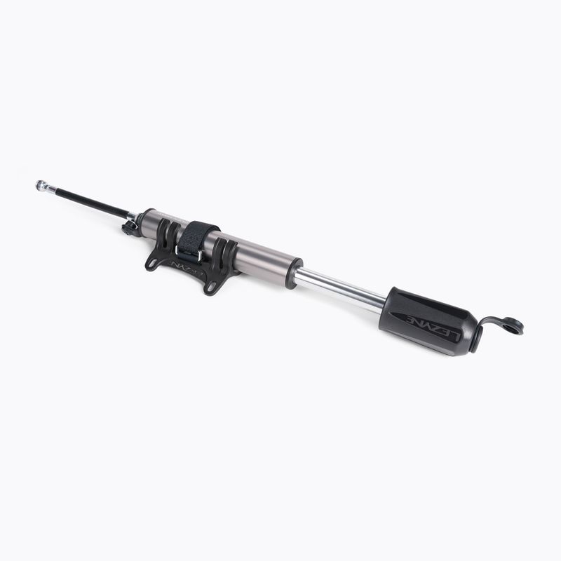 Pompă de bicicletă Lezyne Sport Drive HV S 90psi gri scurt LZN-1-MP-SPDHV-V1S19 2
