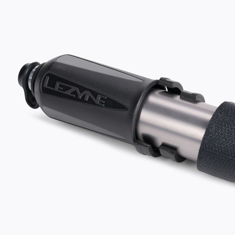 Pompă de bicicletă Lezyne Sport Drive HV S 90psi gri scurt LZN-1-MP-SPDHV-V1S19 3