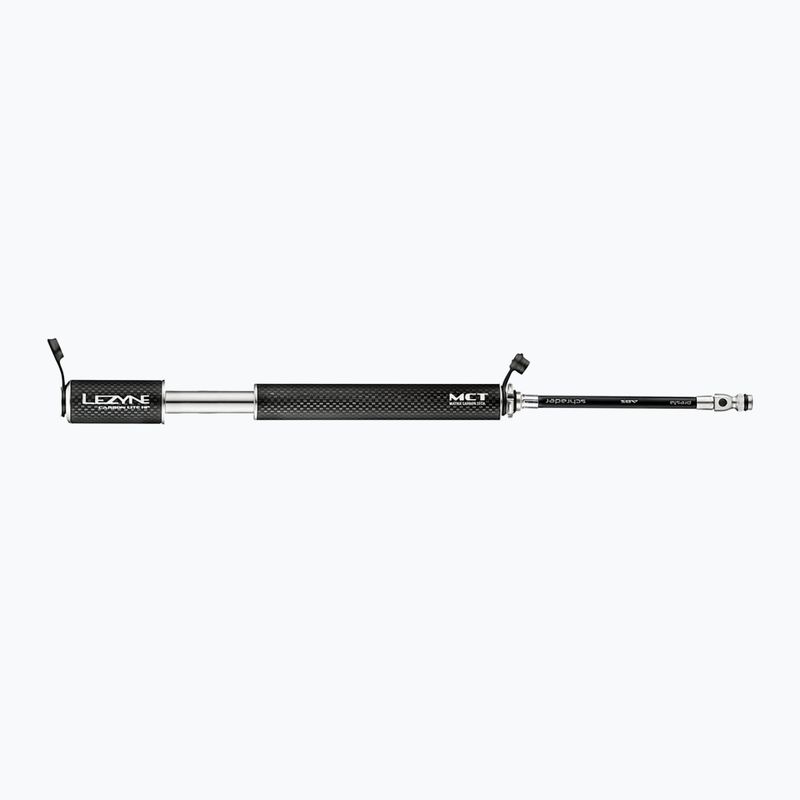 Pompă de bicicletă Lezyne Carbon Drive Lite Hp S din carbon