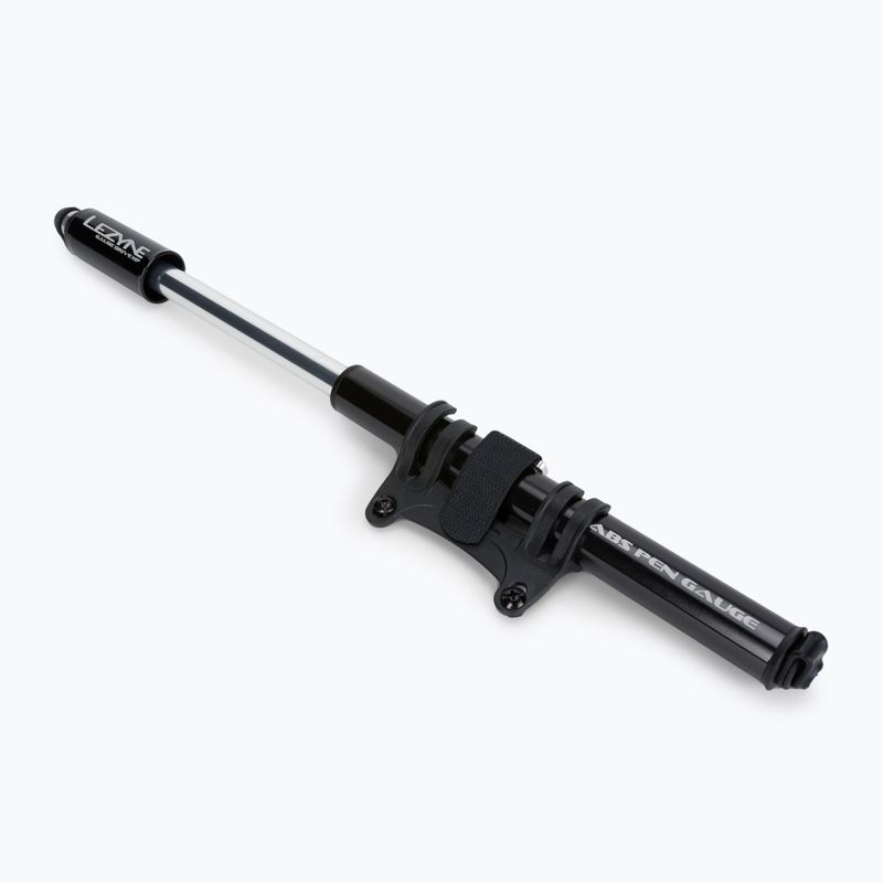 Pompă de mână pentru bicicletă cu manometru LEZYNE GAUGE DRIVE HP M ABS 120psi lung negru LZN-1-MP-GDHP-V1M04 2