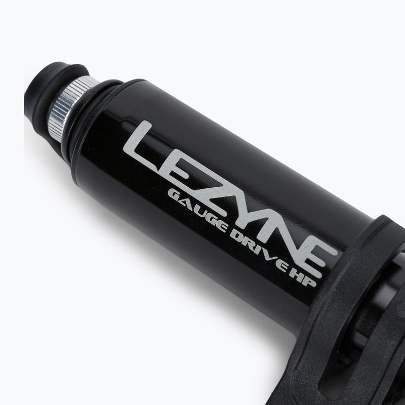Pompă de mână pentru bicicletă cu manometru LEZYNE GAUGE DRIVE HP M ABS 120psi lung negru LZN-1-MP-GDHP-V1M04 3