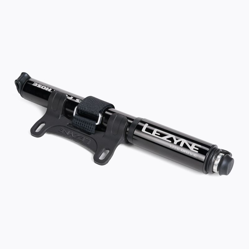 LEZYNE LITE DRIVE HP S ABS 160psi pompă de bicicletă cu lungime scurtă negru LZN-1-MP-LTDR-V1S04