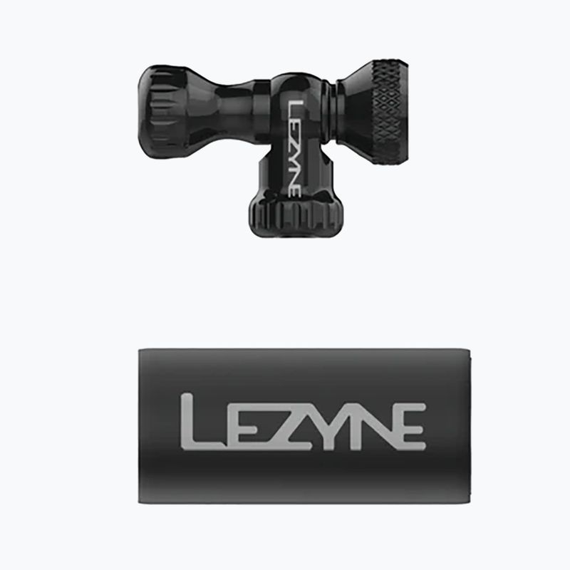 Pompă pentru bicicletă Lezyne Control Drive CO2 + 1 x cartridge 25 g gloss black 2