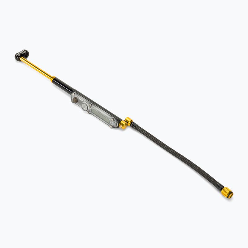 Pompă pentru amortizoare Lezyne Digital Shock Drive negru-galbenă 1-MP-DSHKDR-V104 2