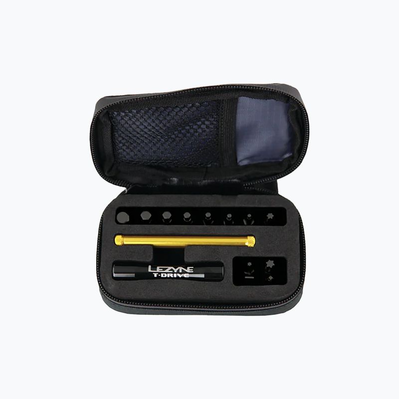 Cheie de bicicletă Lezyne T-Drive negru-galbenă 1-MT-TDR-V104T12