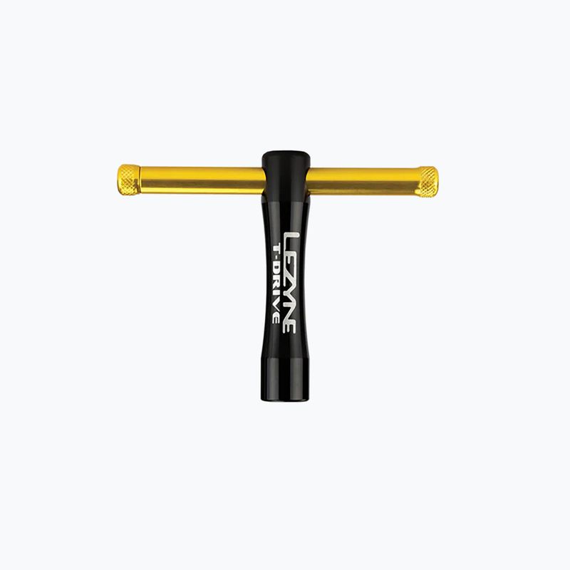 Cheie de bicicletă Lezyne T-Drive negru-galbenă 1-MT-TDR-V104T12 2