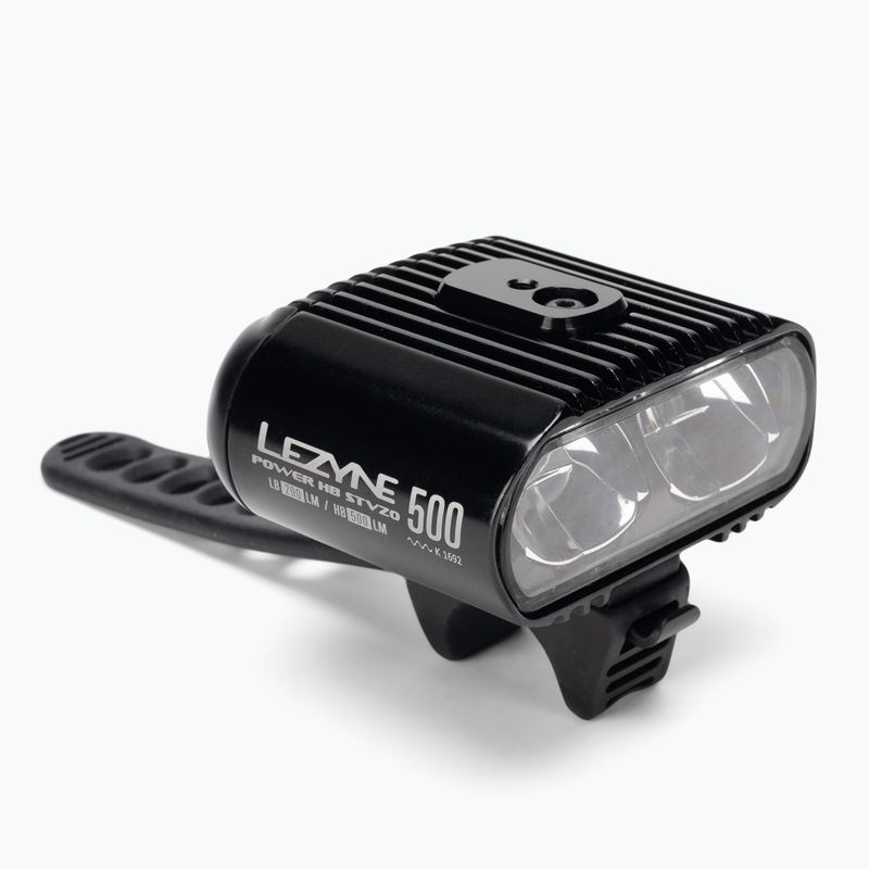 Lezyne lumina bicicletei Front Power Hb Drive Stvzo 500 negru