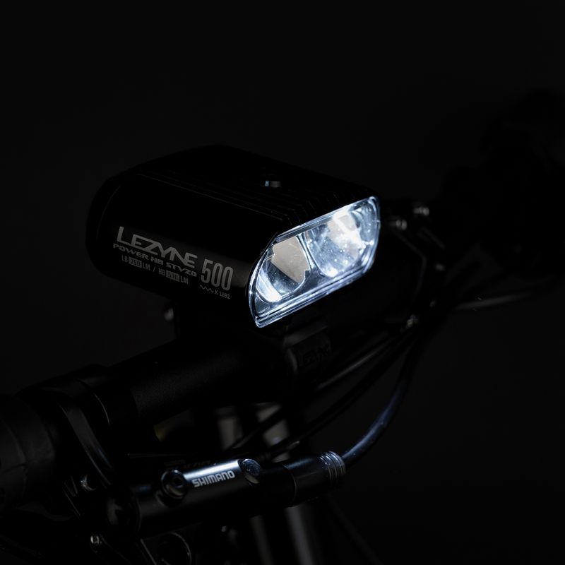 Lezyne lumina bicicletei Front Power Hb Drive Stvzo 500 negru 4