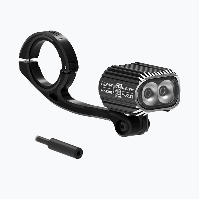 Lezyne E-Bike Macro Drive 1000 lumină frontală pentru biciclete negru 3