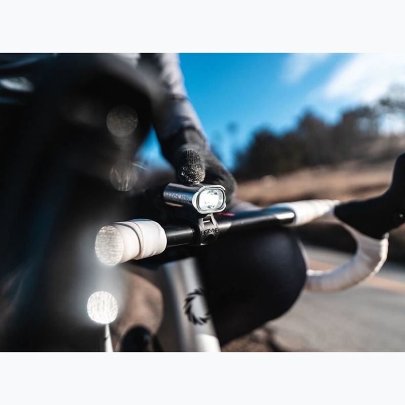 Far de bicicletă față Lezyne Mini Drive 400XL Front gloss silver 3