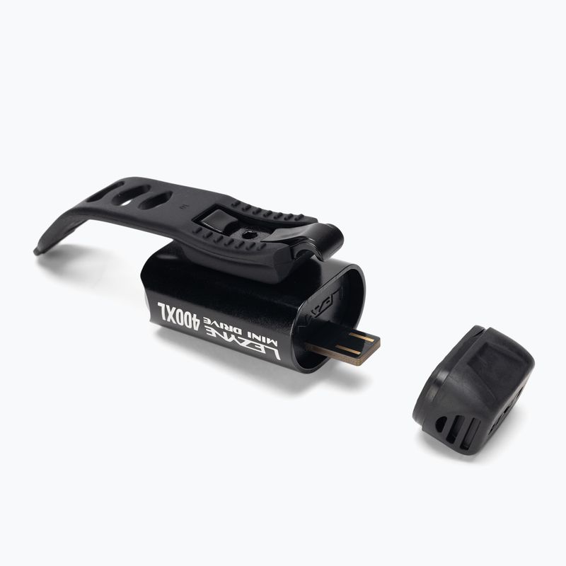 LEZYNE MINI DRIVE 400 usb lampă frontală pentru biciclete negru LZN-1-LED-24F-V204 2