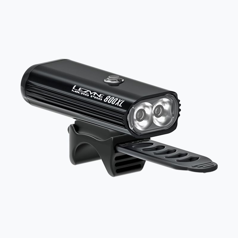 Lezyne lumina bicicletei Front Micro Drive Pro 800 Xl Remote Loaded negru lucios 2