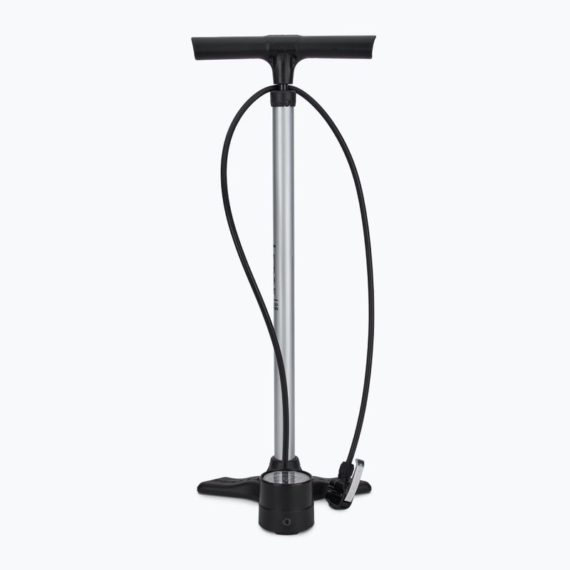Pompă de bicicletă Lezyne Macro Floor DV Dual Valve Head 220psi silver