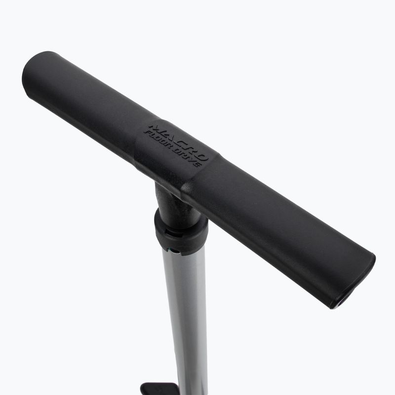 Pompă de bicicletă Lezyne Macro Floor DV Dual Valve Head 220psi silver 2