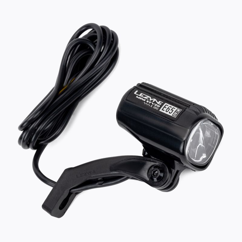Lezyne EBIKE EBIKE MINI STVZO E65 lampă de bicicletă față negru LZN-1-LED-EMNIST-V104C