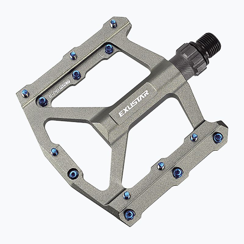 Pedale de bicicletă Exustar gri PB557