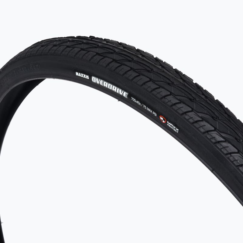 MAXXIS Overdrive 27TPI Maxxprotect anvelopă de bicicletă cu fir negru 3