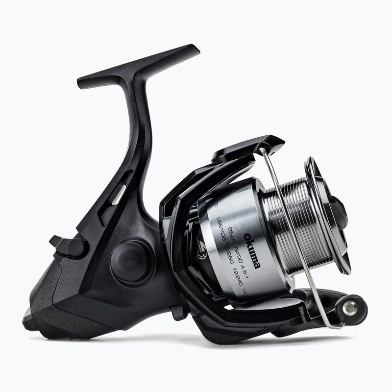 Okuma crap de pescuit cu tambur negru AK-4000 2