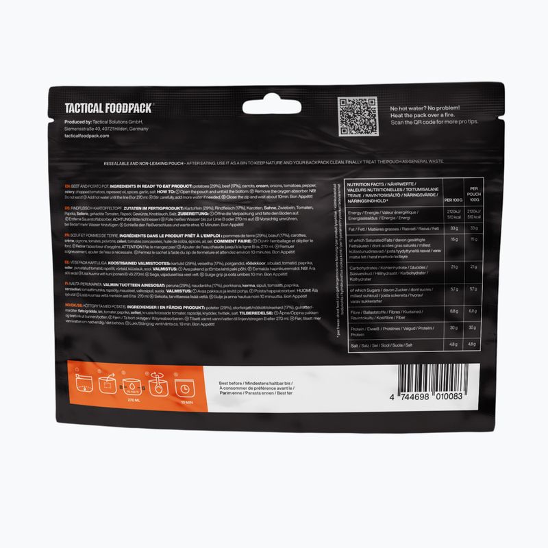 Alimente liofilizate Tactical Foodpack Beef and Potato Pot 100 g 3